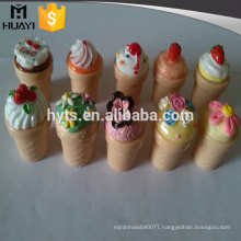 7g plastic ice cream cupcake container for lip balm